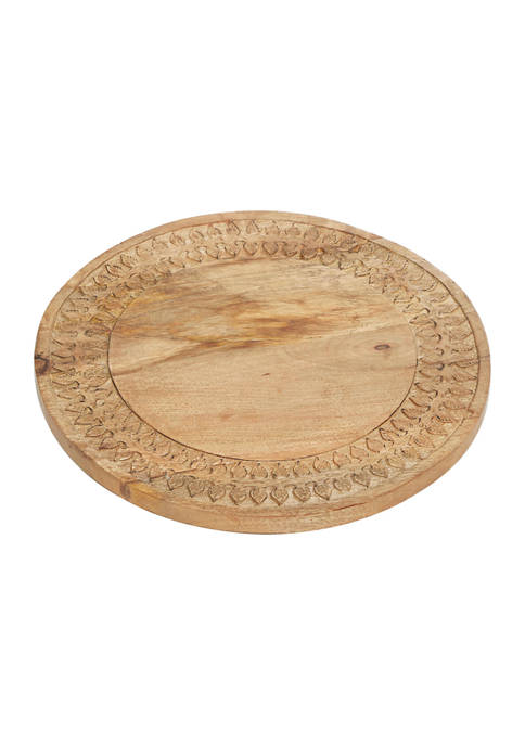 Monroe Lane Country Cottage Wood Cake Stand