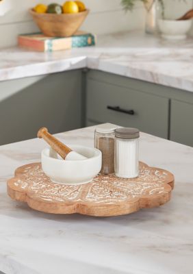 Farmhouse Wood Cake Stand