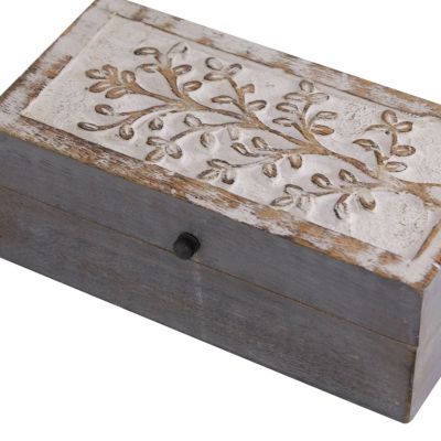 Country Cottage Wood Box - Set of 3