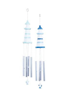 Coastal Wood Windchime - Set of 2