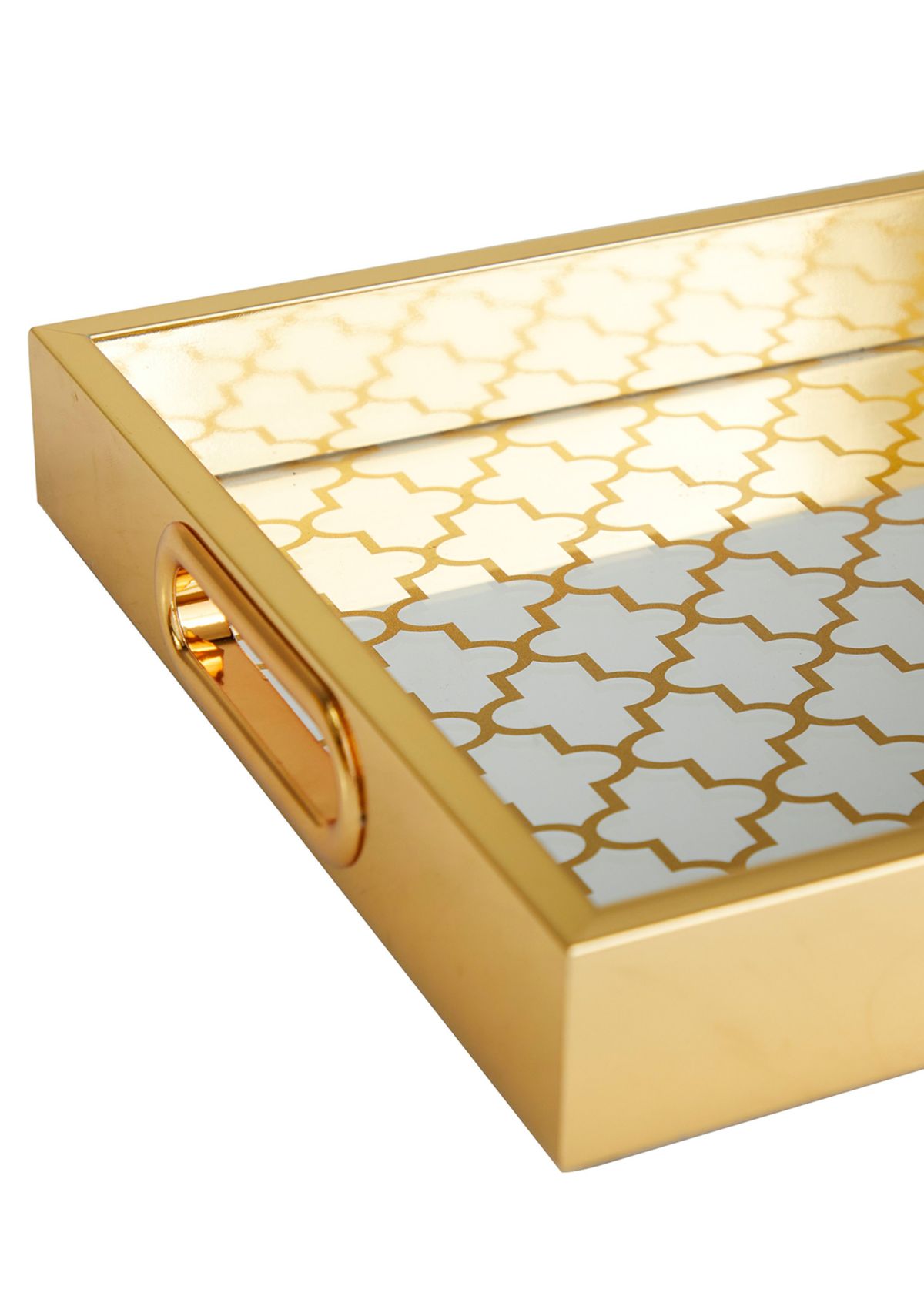 Glam Plastic Tray - Set of 2