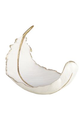 Glam Polystone Decorative Bowl