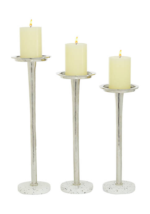 Monroe Lane Terrazzo Modern Candle Holder Set of