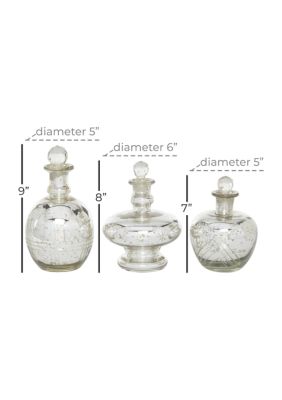 Vintage Glass Decorative Jars