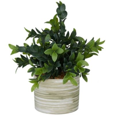 Traditional Faux Foliage Artificial Plant