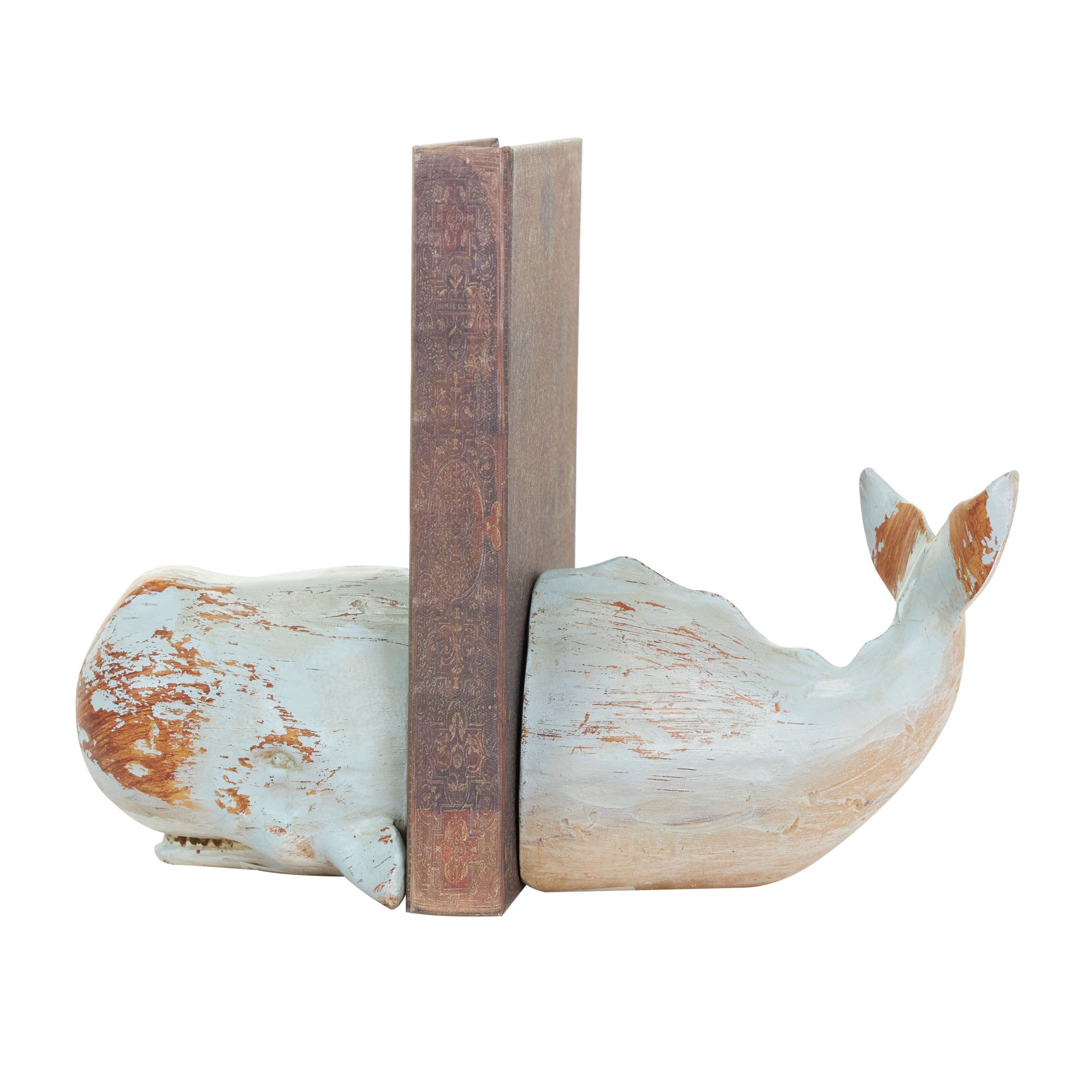 Coastal Polystone Bookends - Set of 2