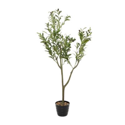 Contemporary Faux Foliage Artificial Tree