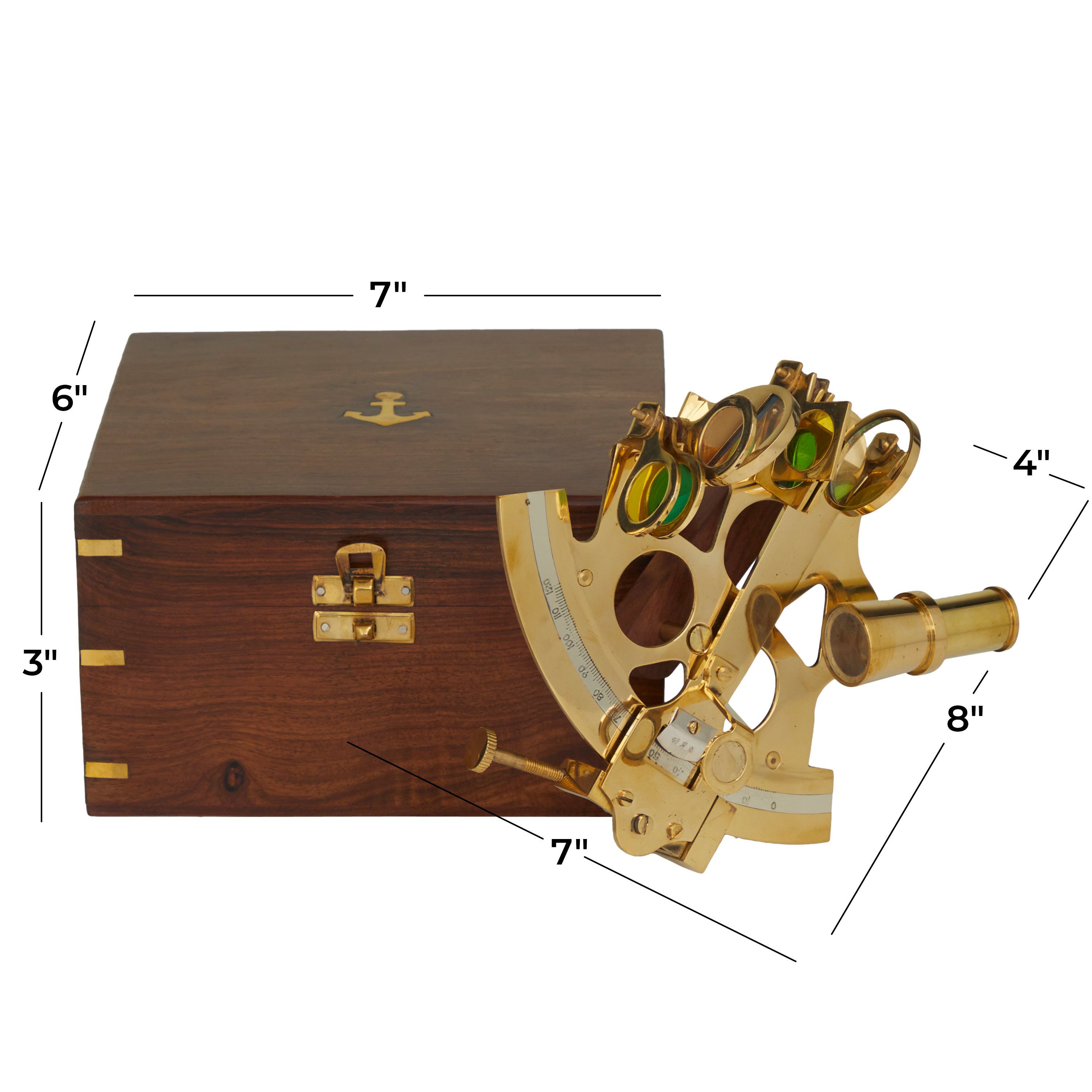 Nautical Brass Compass - Set of 2