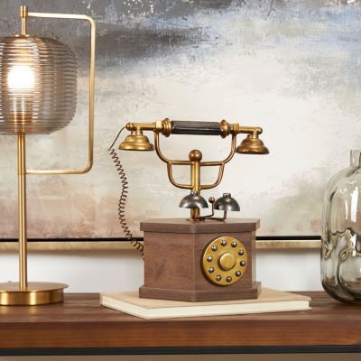 Vintage Wooden Telephone