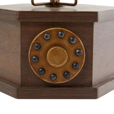 Vintage Wooden Telephone