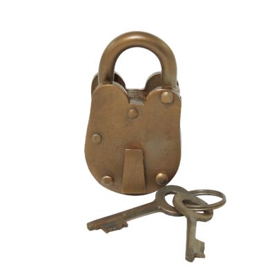 Eclectic Metal Lock And Key