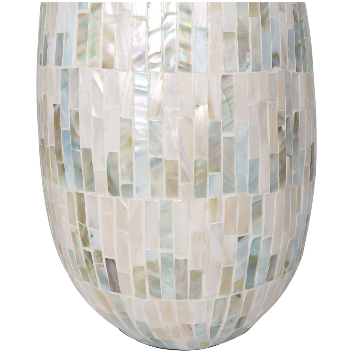 Contemporary Mother of Pearl Vase