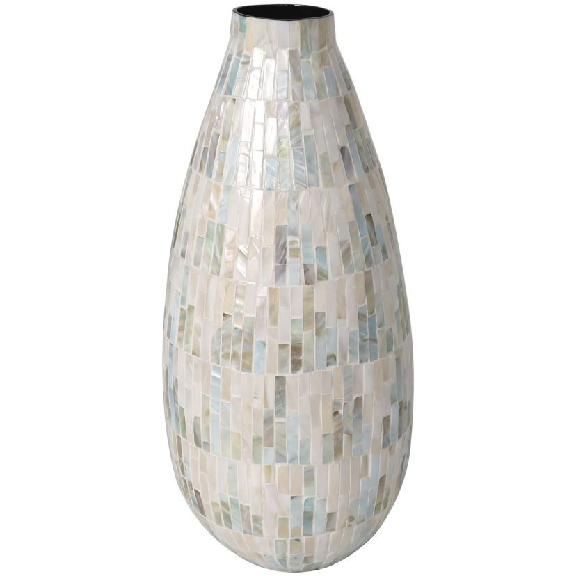 Contemporary Mother of Pearl Vase