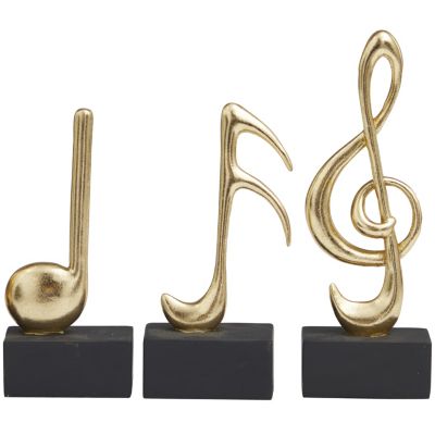 Traditional Resin Sculpture - Set of 4