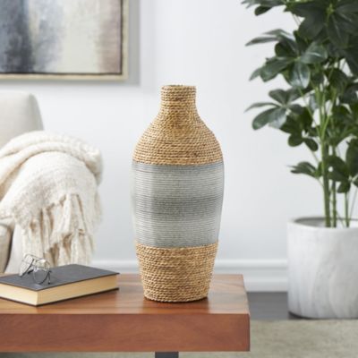 Bohemian Seagrass Vase