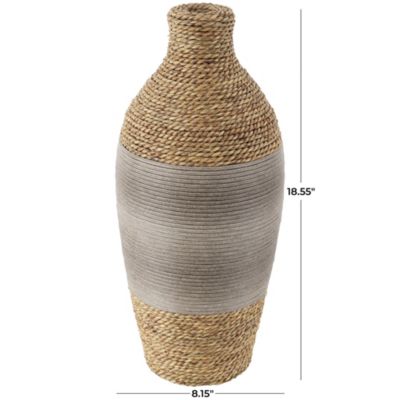 Bohemian Seagrass Vase