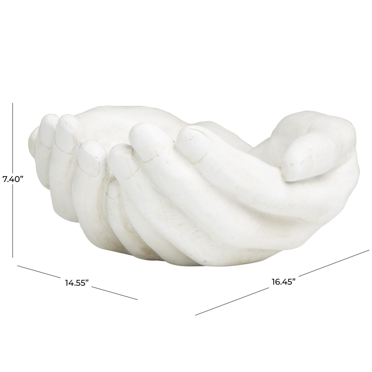 Eclectic Polystone Sculpture