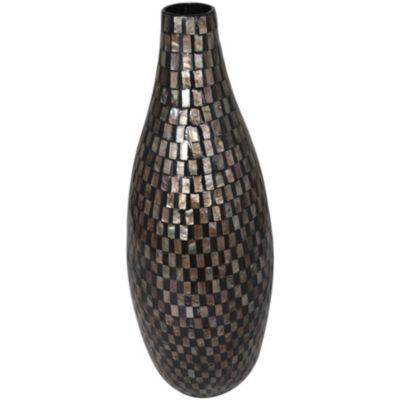Contemporary Mother of Pearl Vase