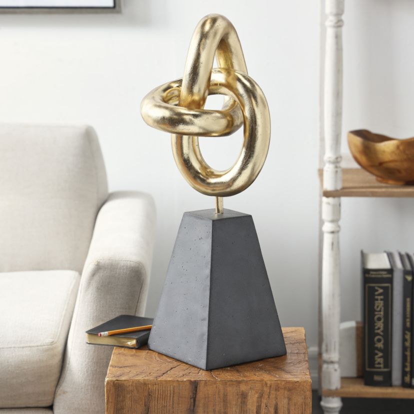 Contemporary Polystone Sculpture