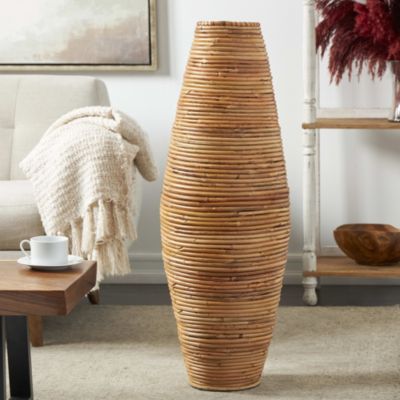 Natural Rattan Vase