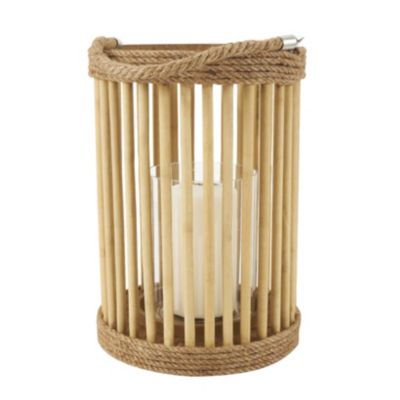 Bohemian Bamboo Candle Lantern