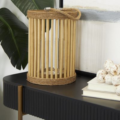 Bohemian Bamboo Candle Lantern