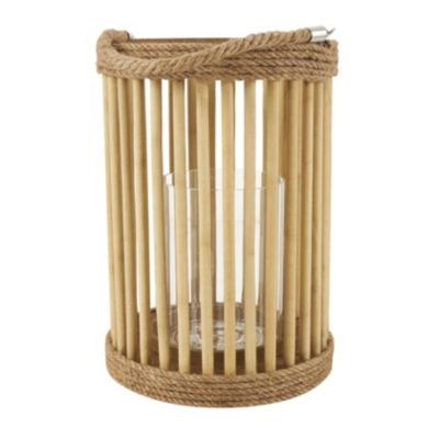 Bohemian Bamboo Candle Lantern