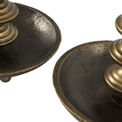 Traditional Metal Candle Holder - Set of 2