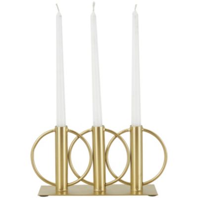 Modern Metal Candelabra