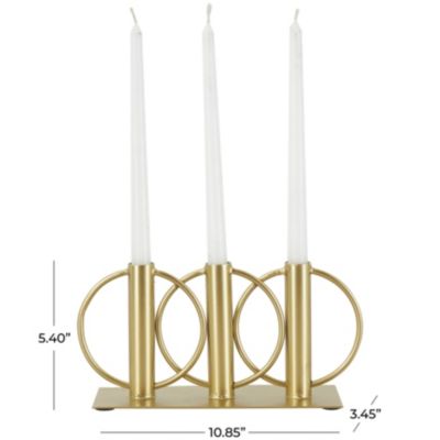 Modern Metal Candelabra