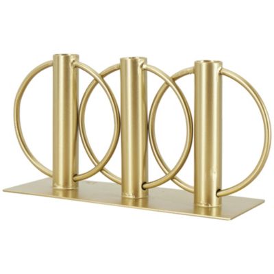 Modern Metal Candelabra