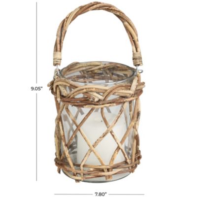 Coastal Glass Candle Lantern