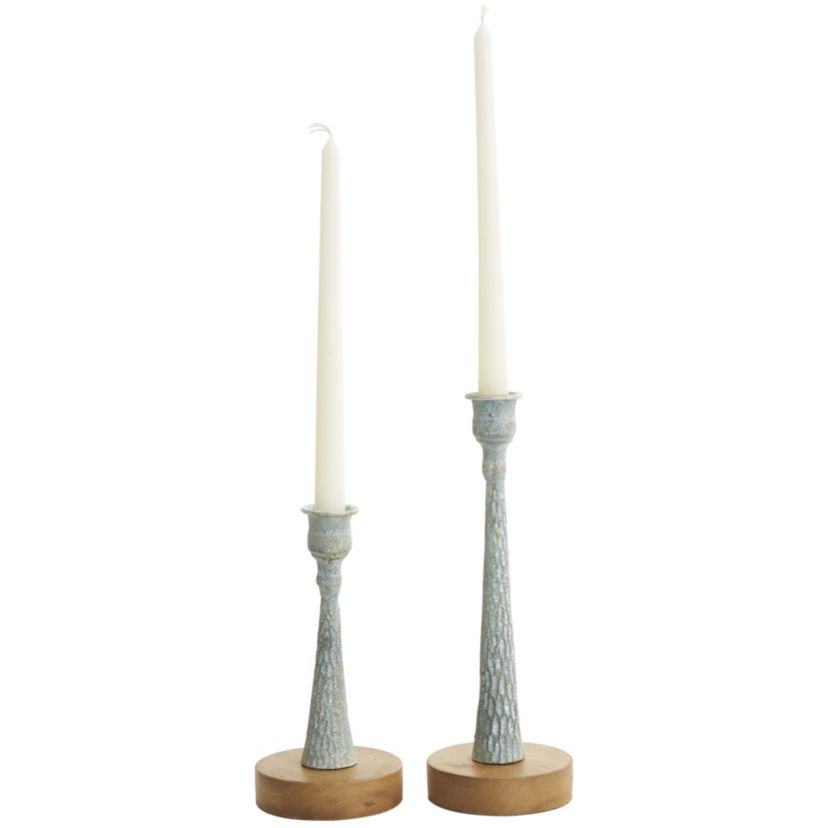 Bohemian Metal Candle Holder - Set of 2