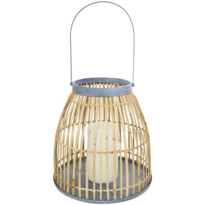 Bohemian Bamboo Candle Lantern