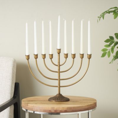 Eclectic Metal Candelabra