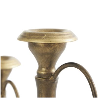 Traditional Metal Candle Holder - Set of 2