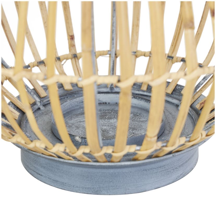 Coastal Bamboo Candle Lantern