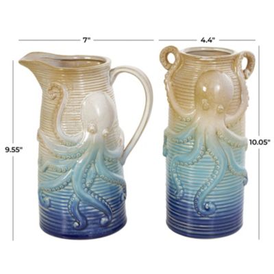 Contemporary Ceramic Vase - Set of 2