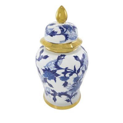 Transitional Ceramic Decorative Jars