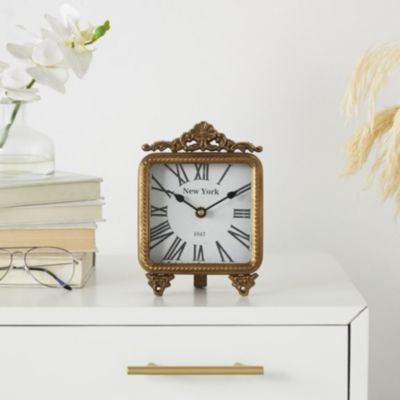 French Country Metal Clock