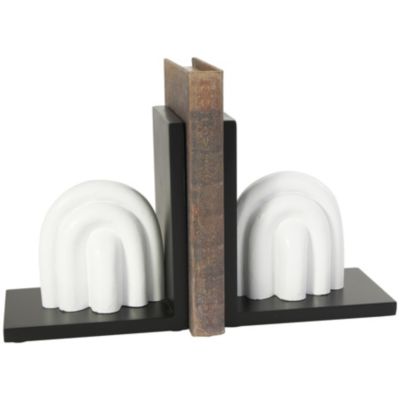 Contemporary Wooden Bookends