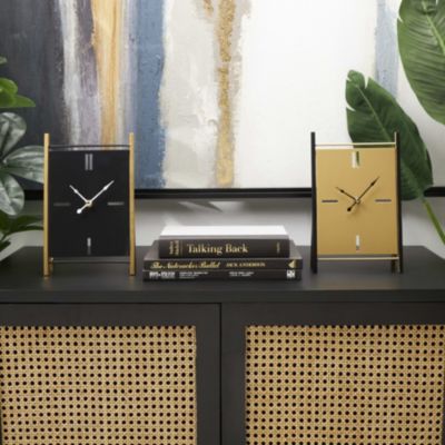 Modern Metal Clock - Set of 2