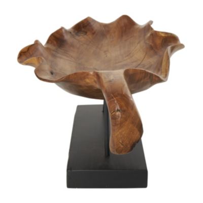 Natural Teak Wood Sculpture