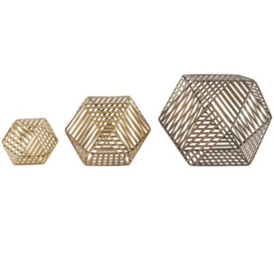 Contemporary Metal Sculpture - Set of 3