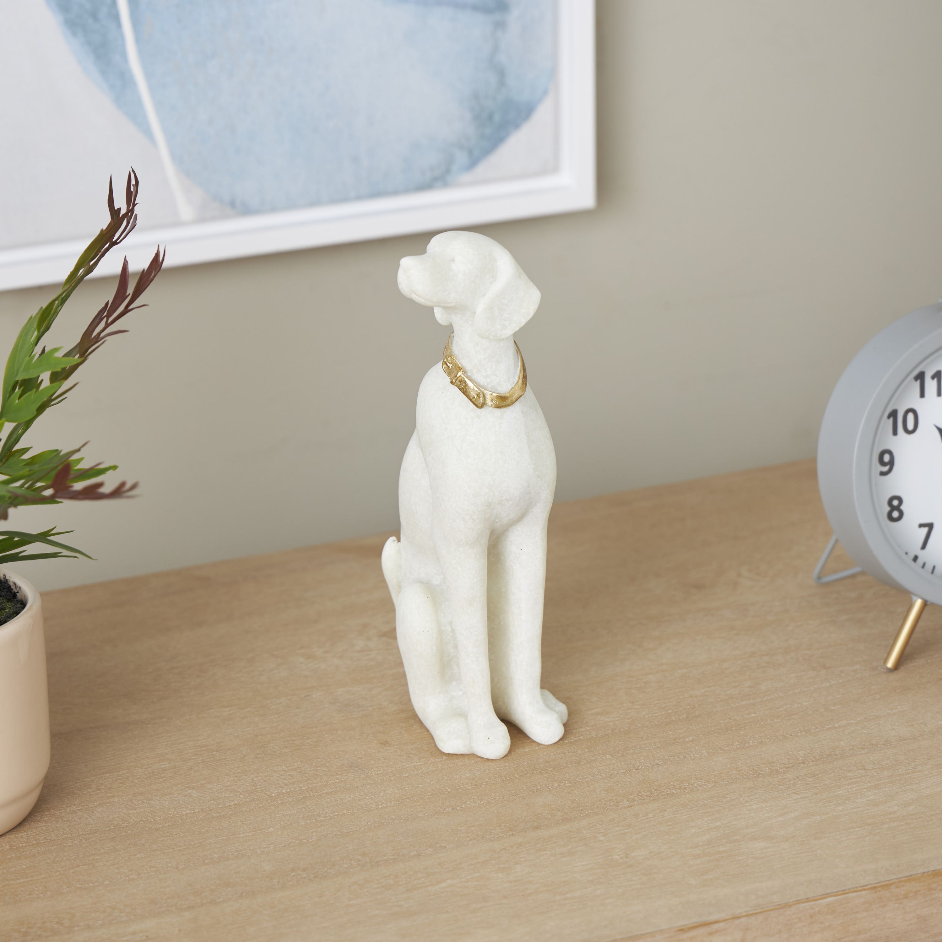 Eclectic Polystone Sculpture