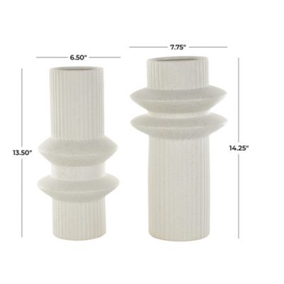 Contemporary Ceramic Vase - Set of 2