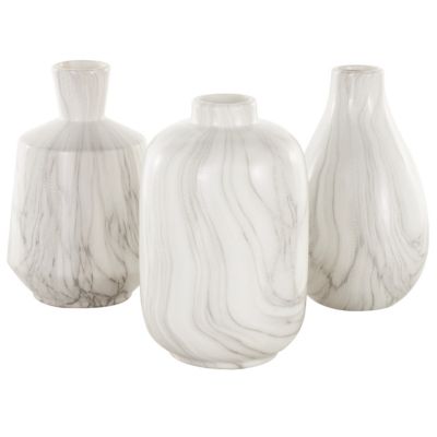 Transitional Ceramic Vase - Set of 3