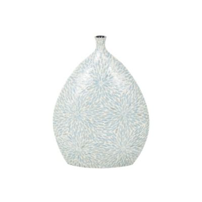 Contemporary Mother of Pearl Shell Vase