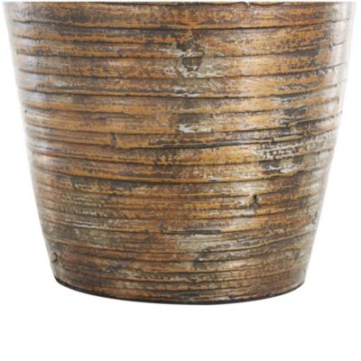 Bohemian Bamboo Wood Vase