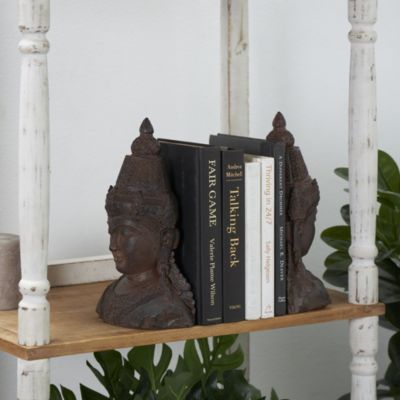 Bohemian Resin Bookends - Set of 2